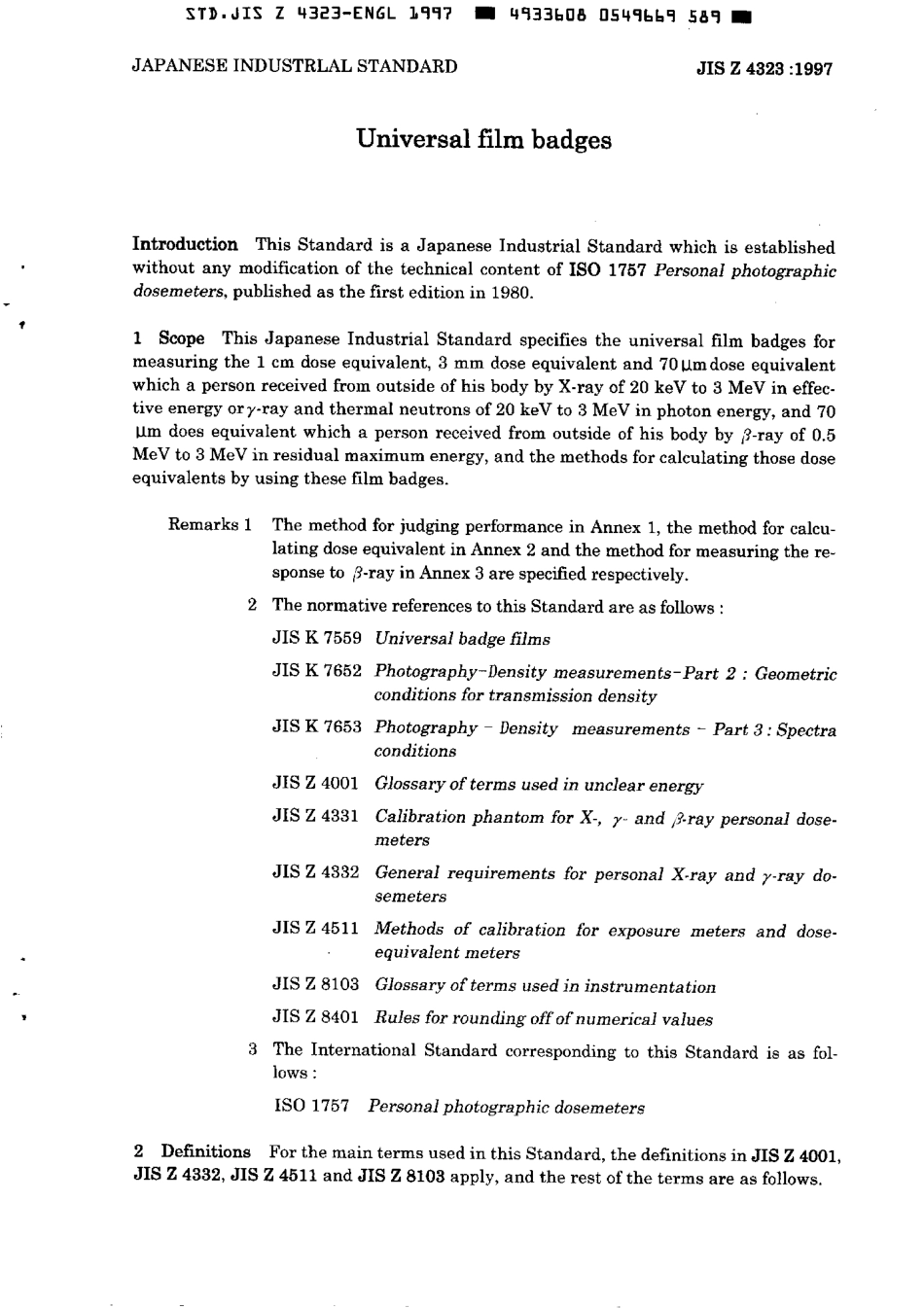 JIS Z 4323-1997 scan.pdf_第3页