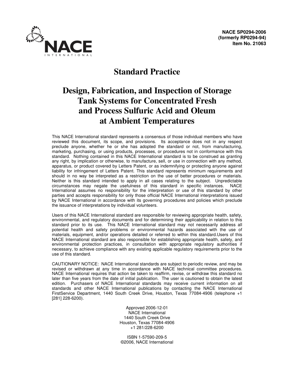 NACE SP0294-2006.pdf_第1页