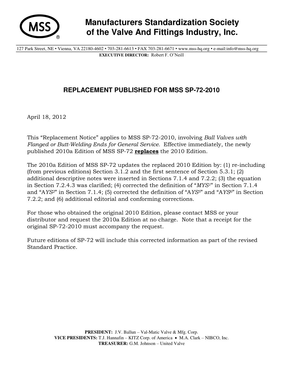 MSS SP-72-2010 replacement issued 2012.pdf_第1页