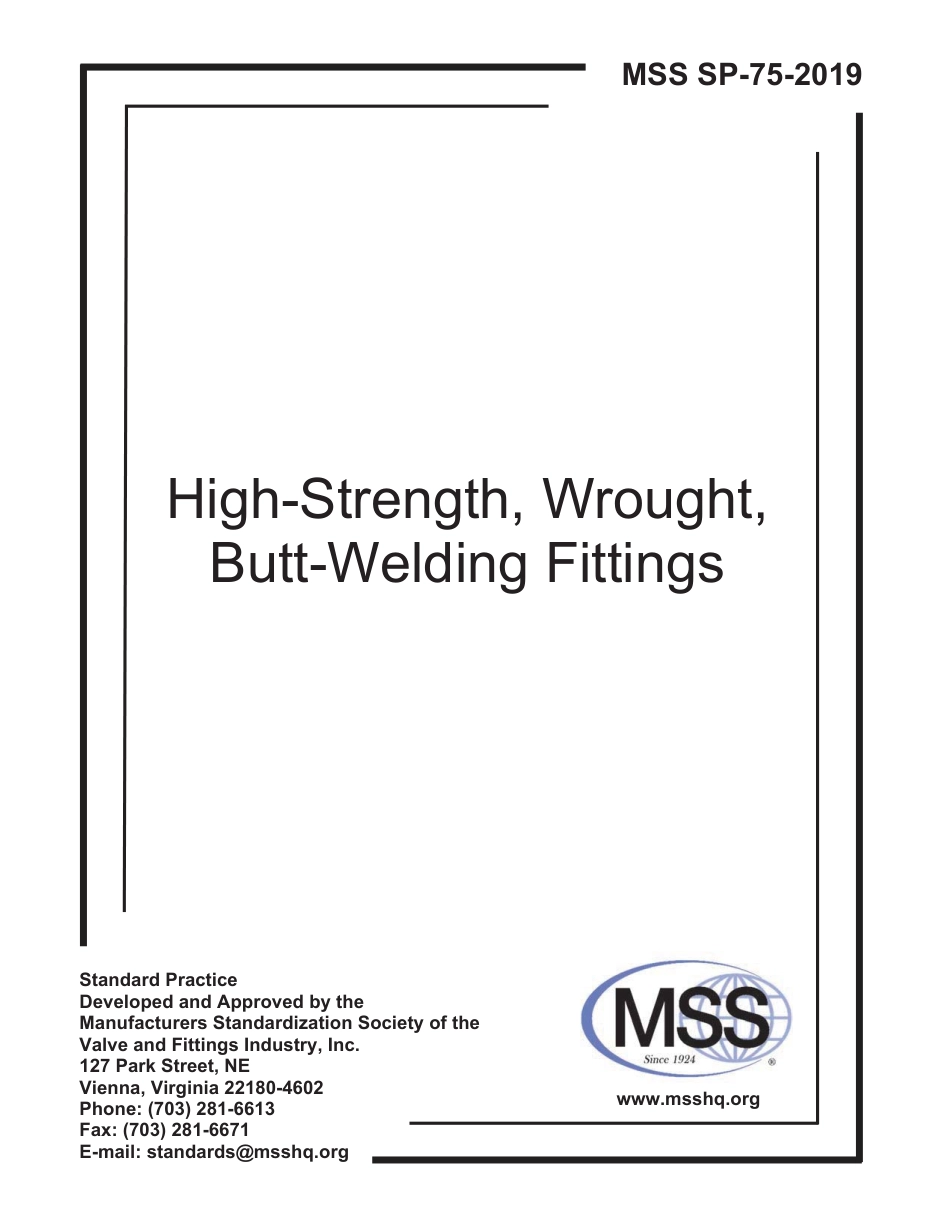 MSS SP-75-2019.pdf_第1页