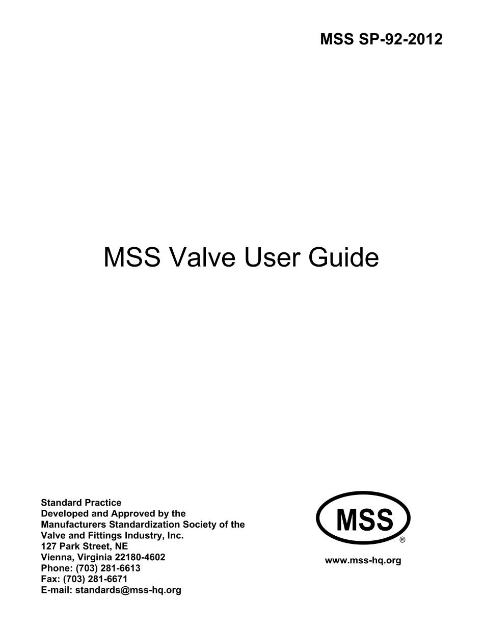MSS SP-92-2012.pdf_第1页
