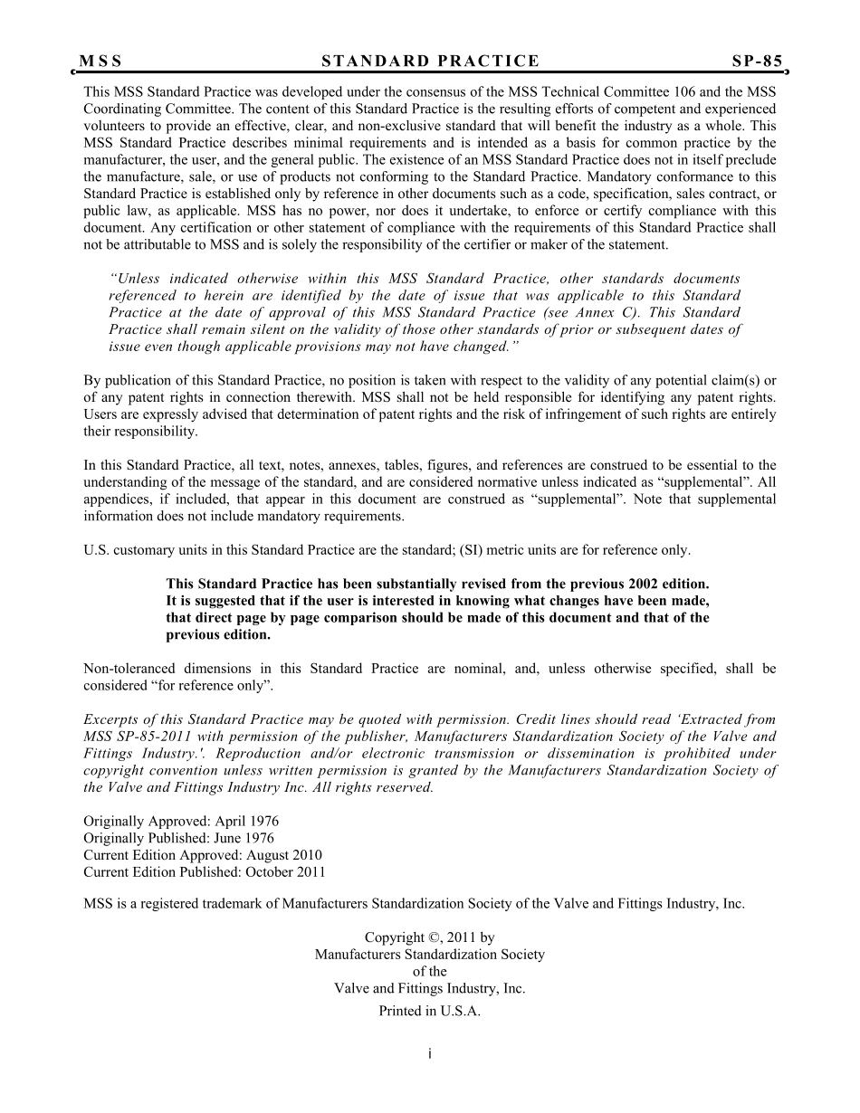 MSS SP-85-2011.pdf_第2页