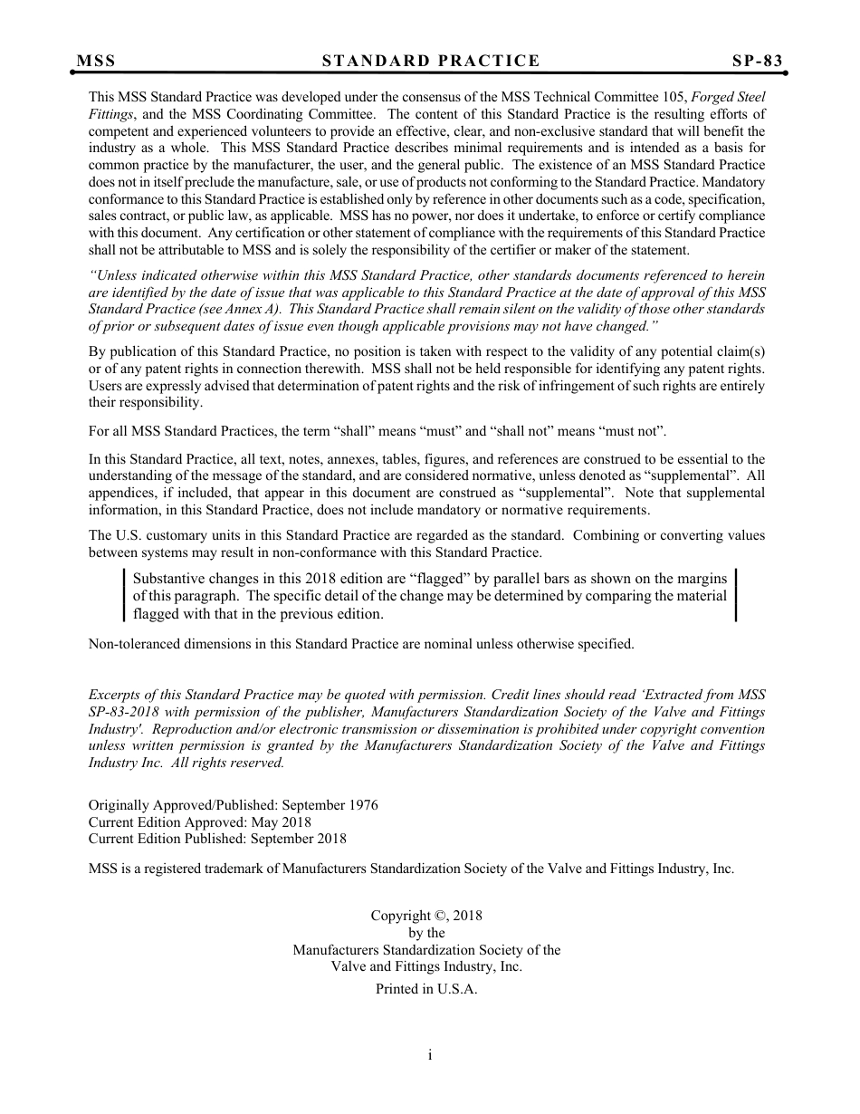 MSS SP-83-2018.pdf_第2页