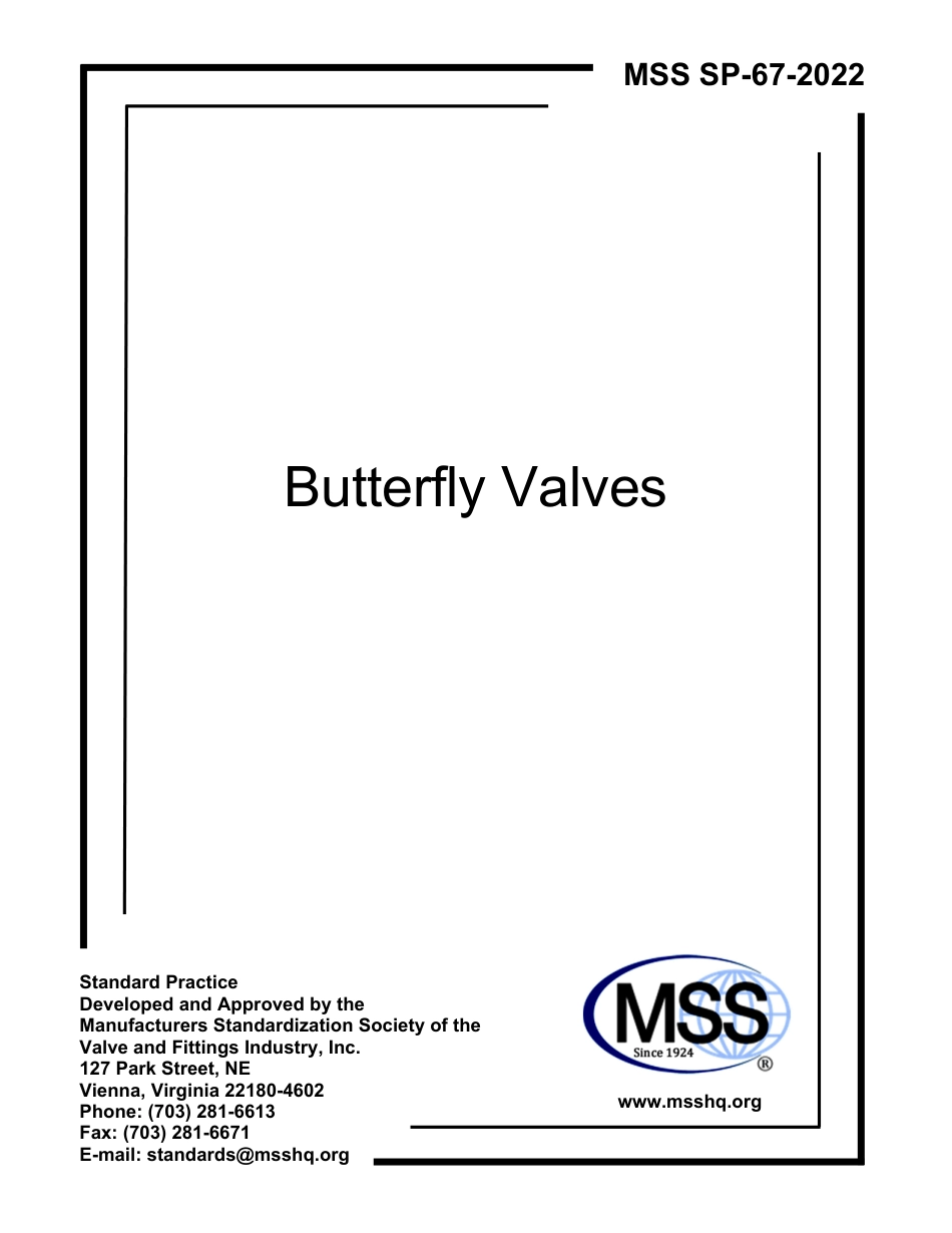 MSS SP-67-2022.pdf_第1页