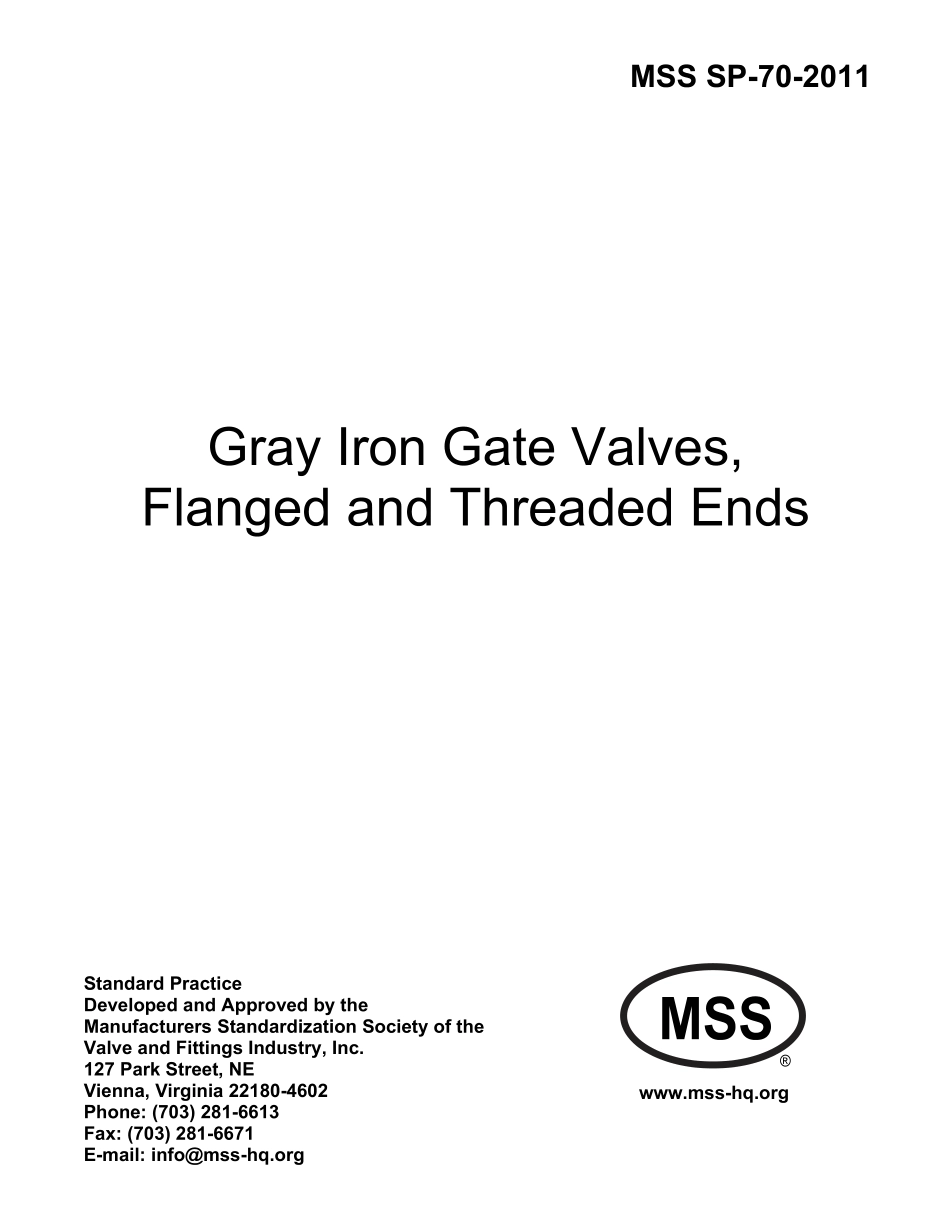 MSS SP-70-2011.pdf_第1页
