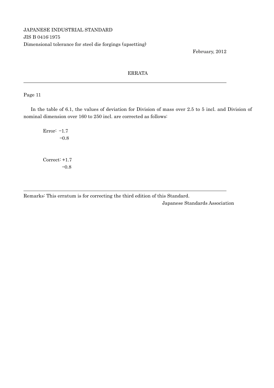 JIS B 0416-1975 errata 2012.pdf_第1页