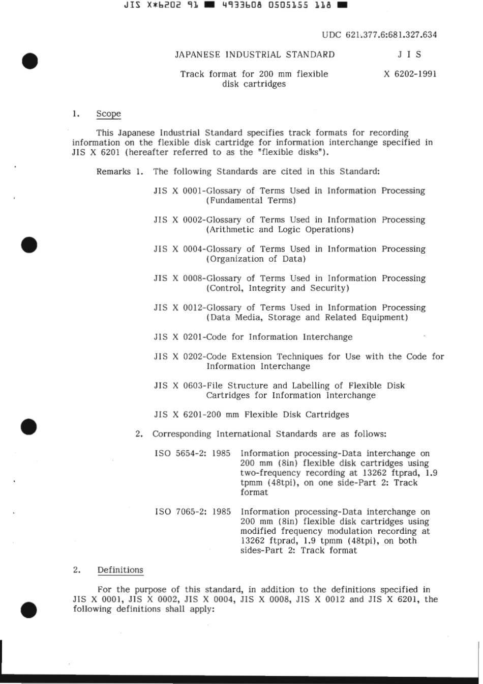 JIS X 6202-1991 scan.pdf_第3页