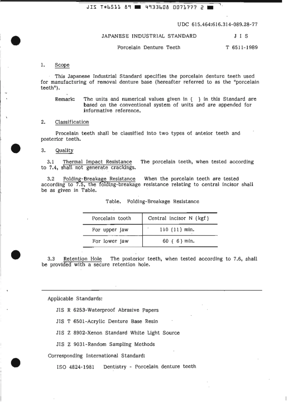 JIS T 6511-1989 scan.pdf_第3页