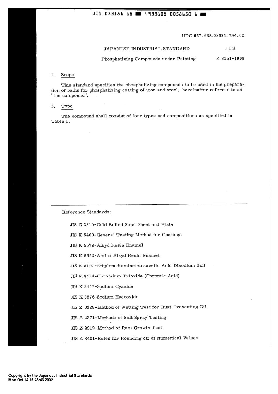JIS K 3151-1968 scan.pdf_第3页