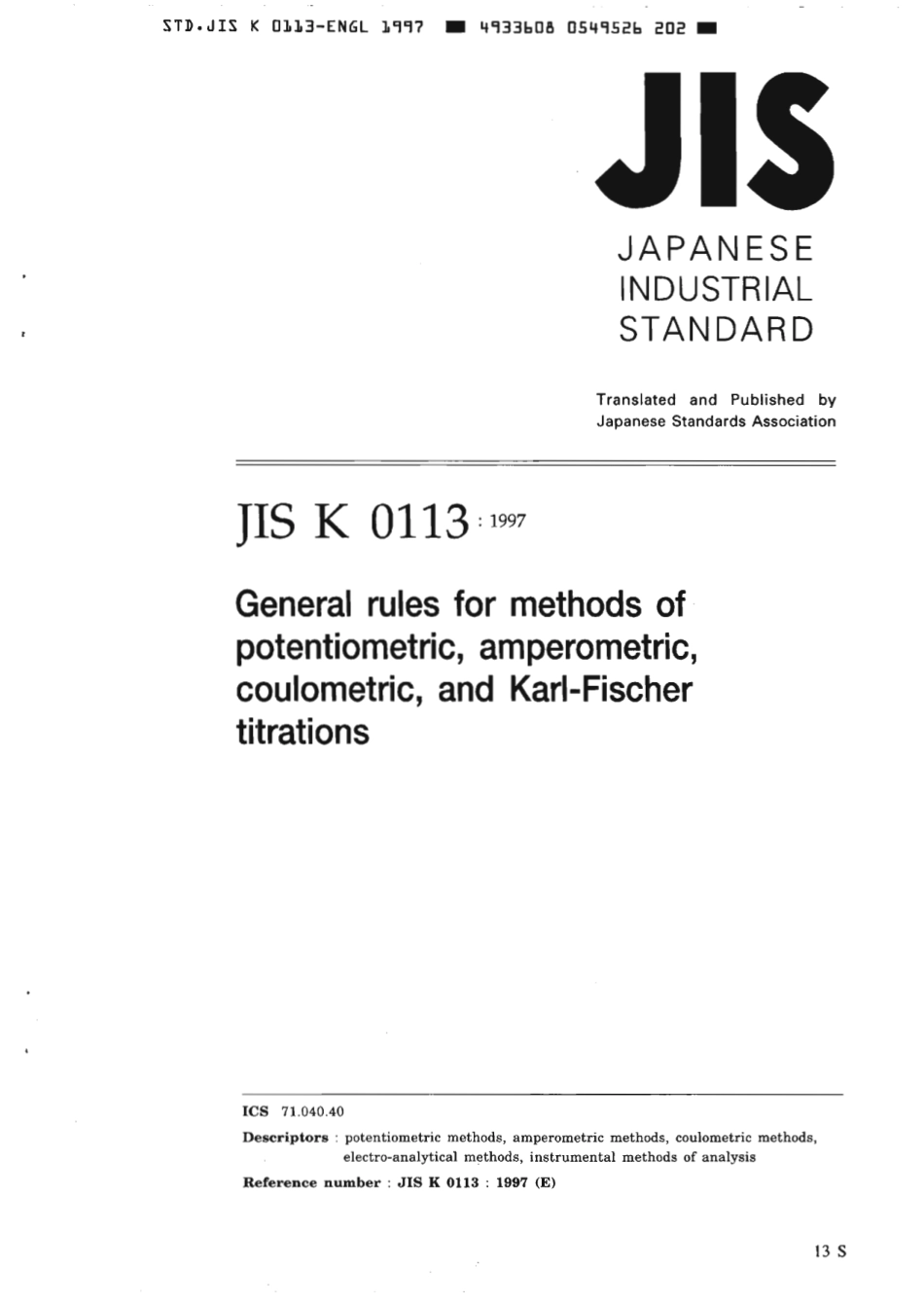 JIS K 0113-1997 scan.pdf_第1页