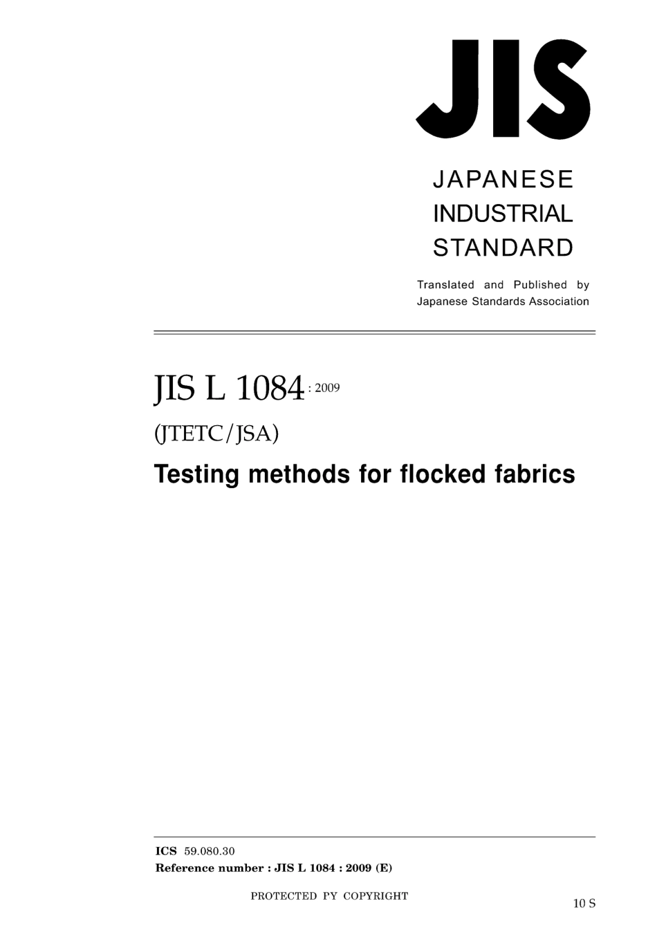 JIS L 1084-2009.pdf_第1页