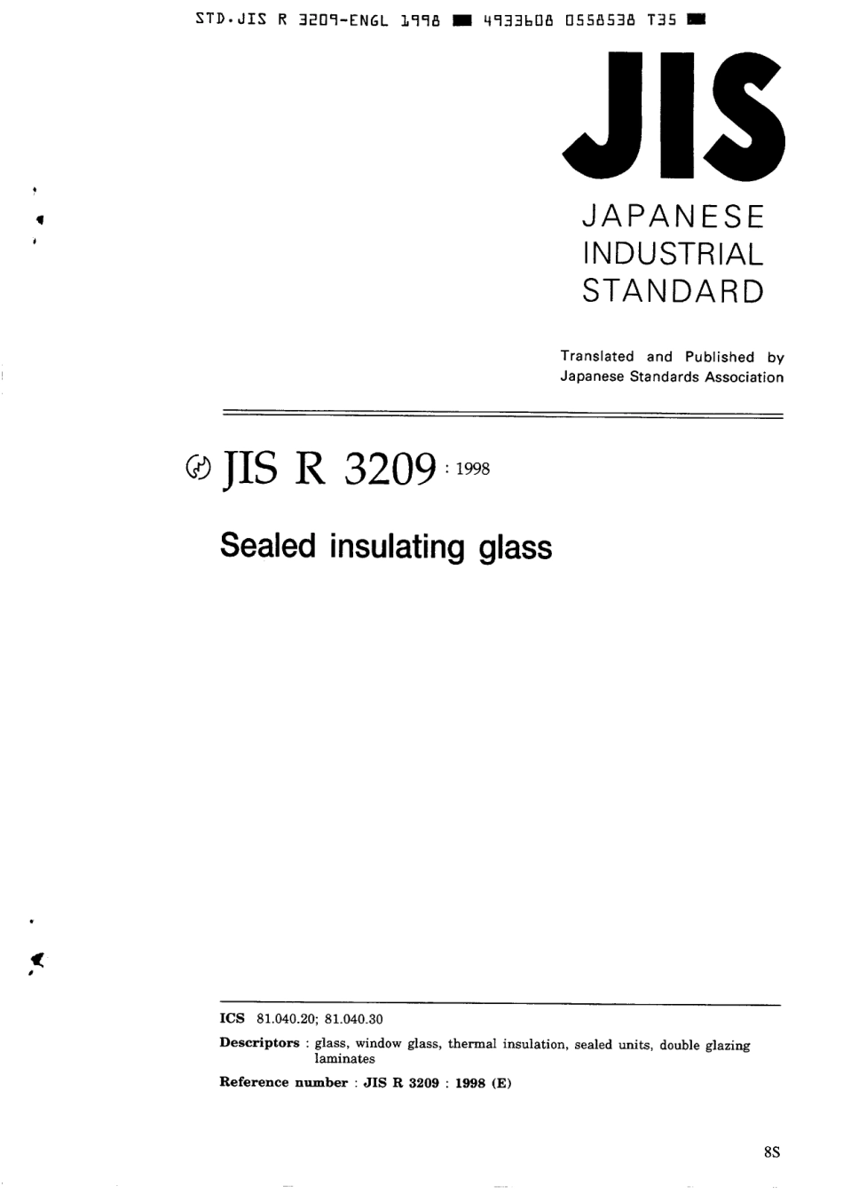 JIS R 3209-1998 scan.pdf_第1页