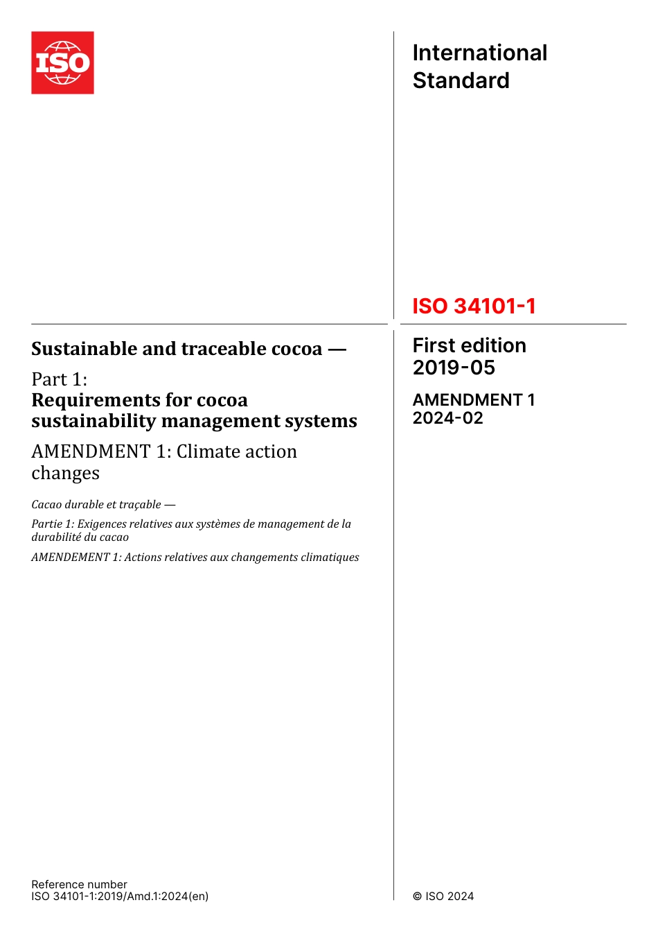 ISO 34101-1-2019 amd1-2024.pdf_第1页