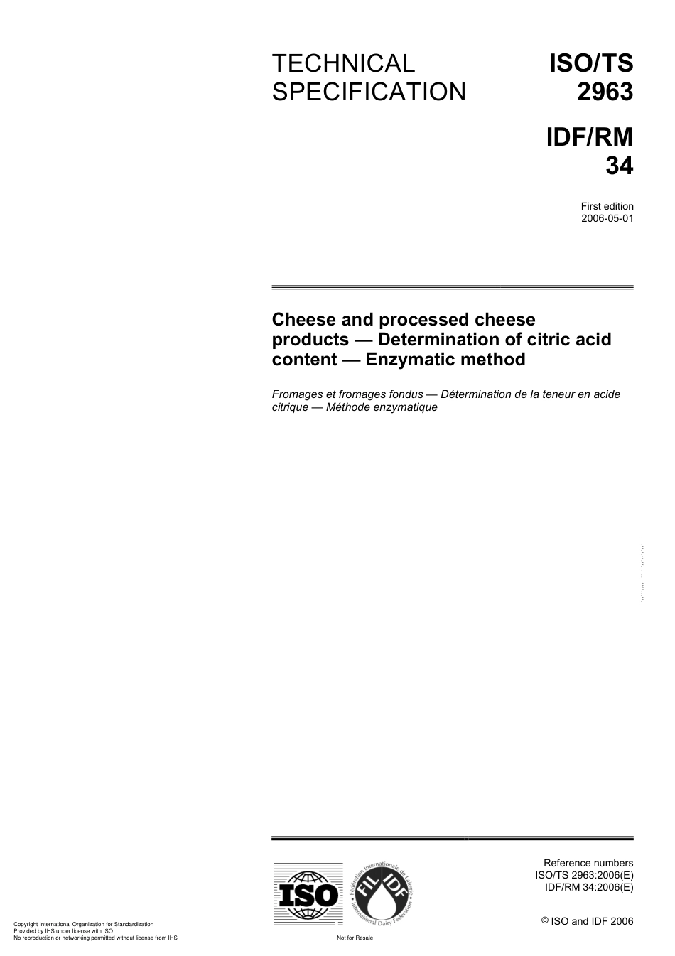 ISO TS 02963-2006.pdf_第1页