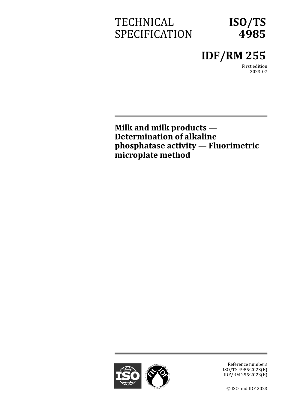 ISO TS 04985-2023.pdf_第1页