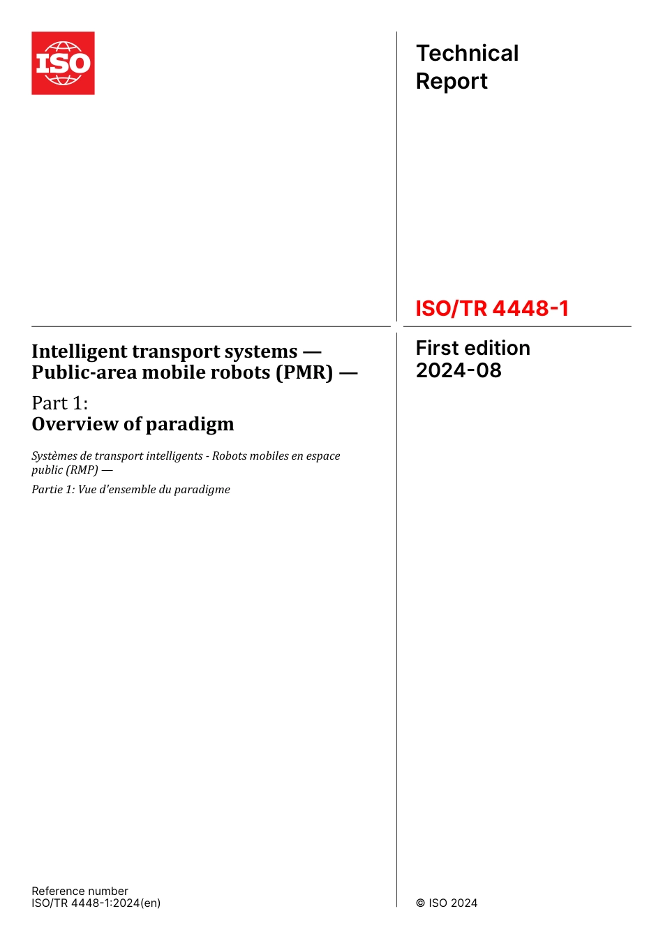 ISO TR 04448-1-2024.pdf_第1页