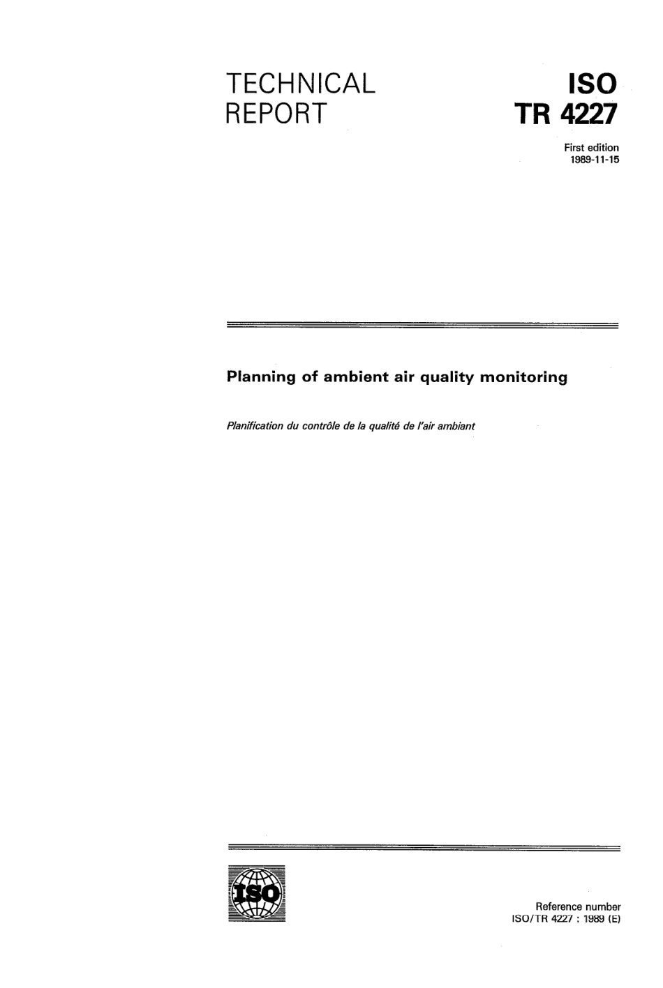 ISO TR 04227-1989 scan.pdf_第1页