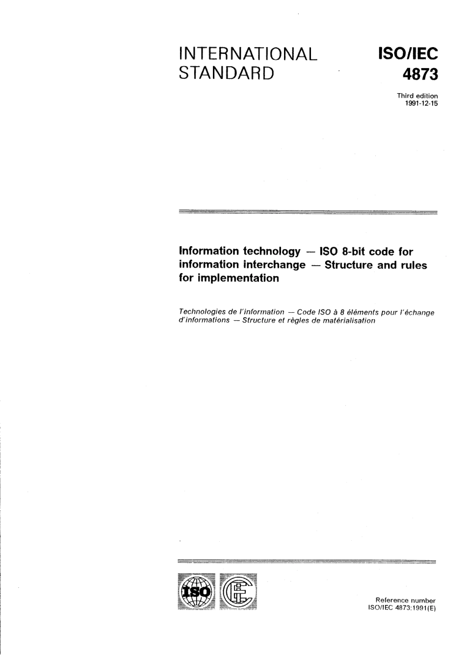 ISO IEC 04873-1991 scan.pdf_第1页