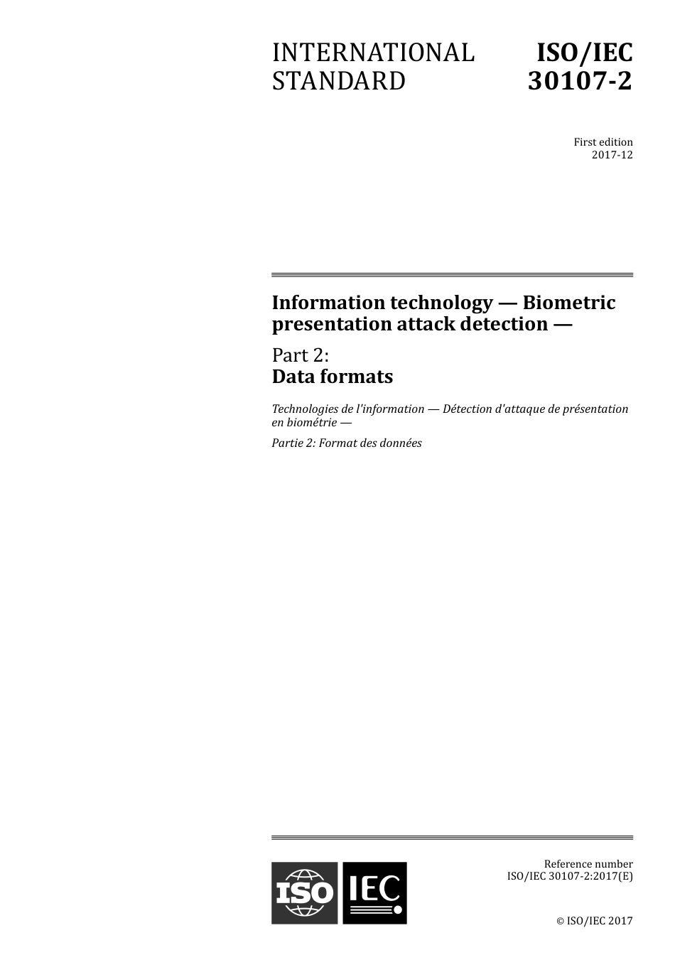 ISO IEC 30107-2-2017.pdf_第1页