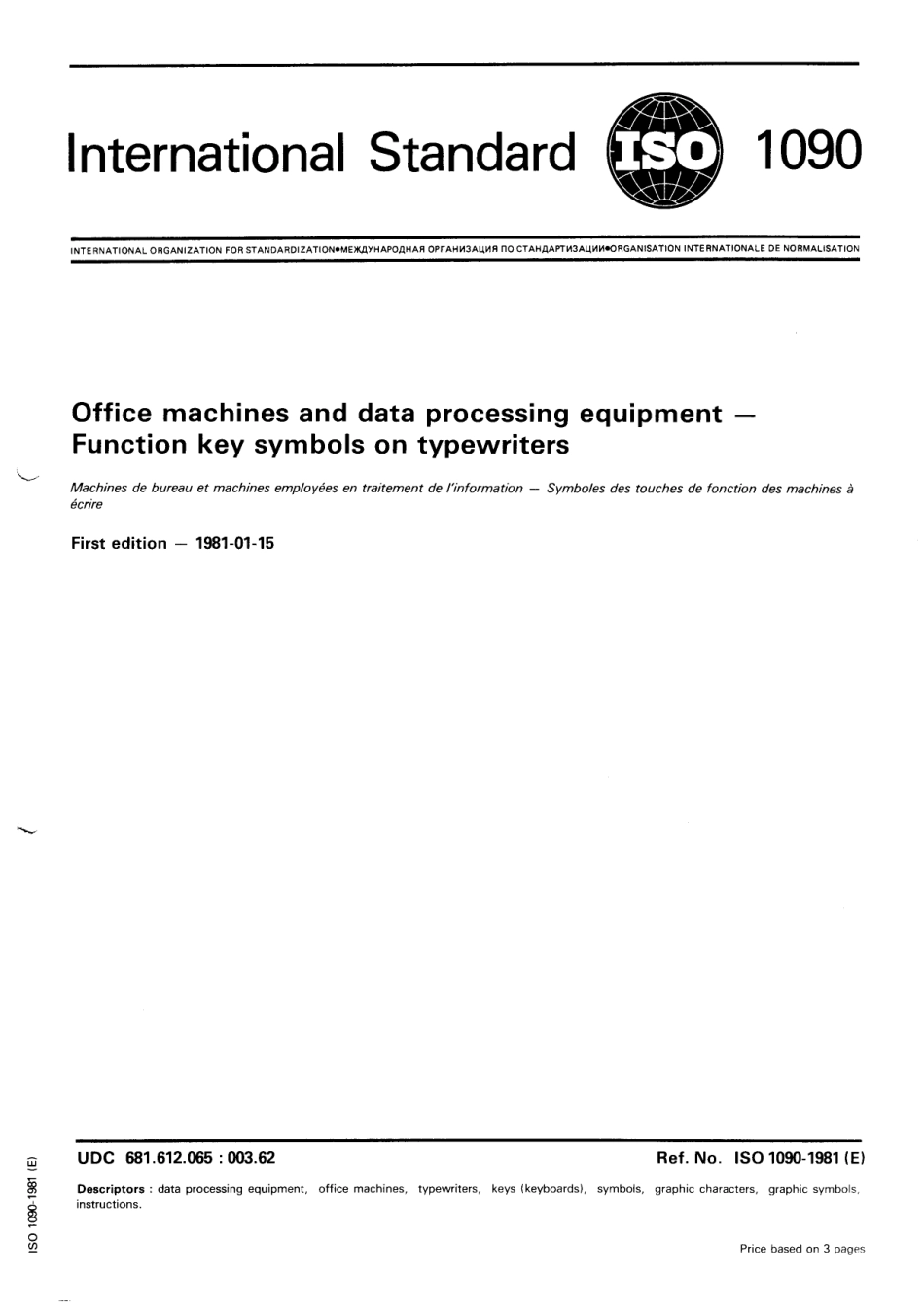 ISO 01090-1981 scan.pdf_第1页