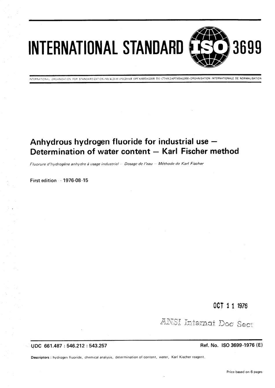 ISO 03699-1976 scan.pdf_第1页