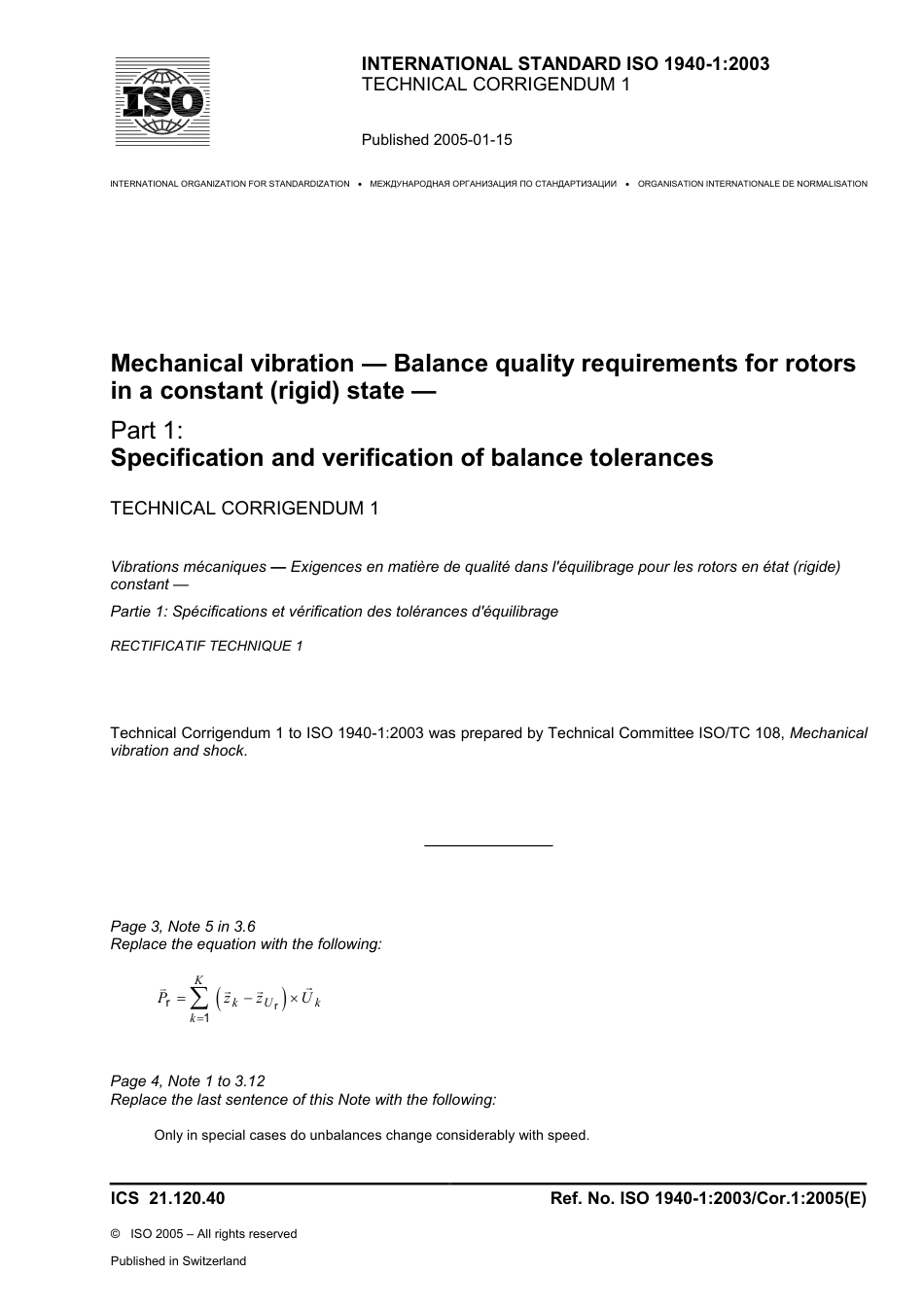 ISO 01940-1-2003 cor1-2005.pdf_第1页