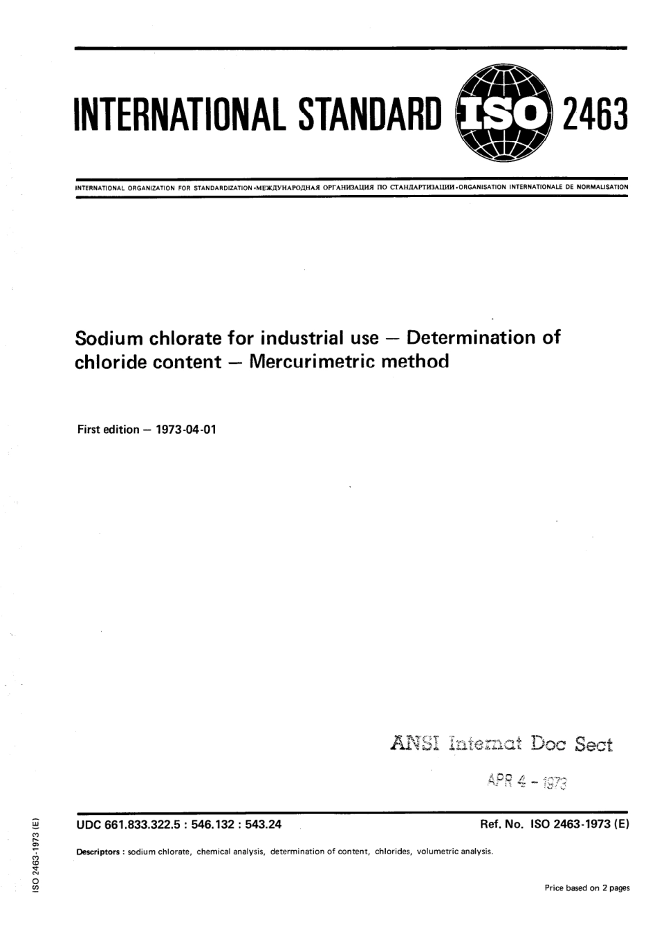 ISO 02463-1973 scan.pdf_第1页