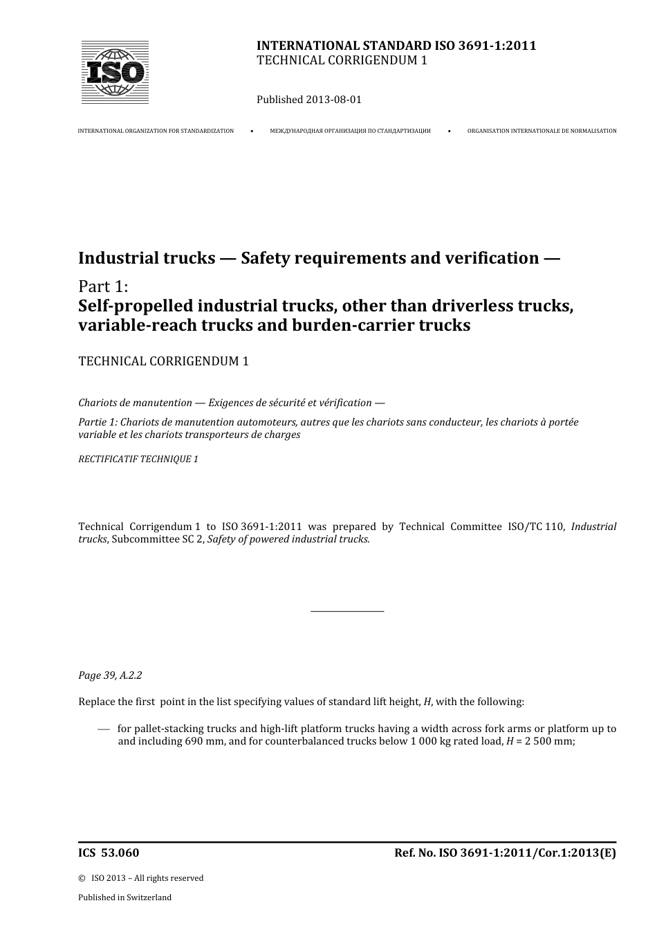 ISO 03691-1-2011 cor1-2013.pdf_第1页