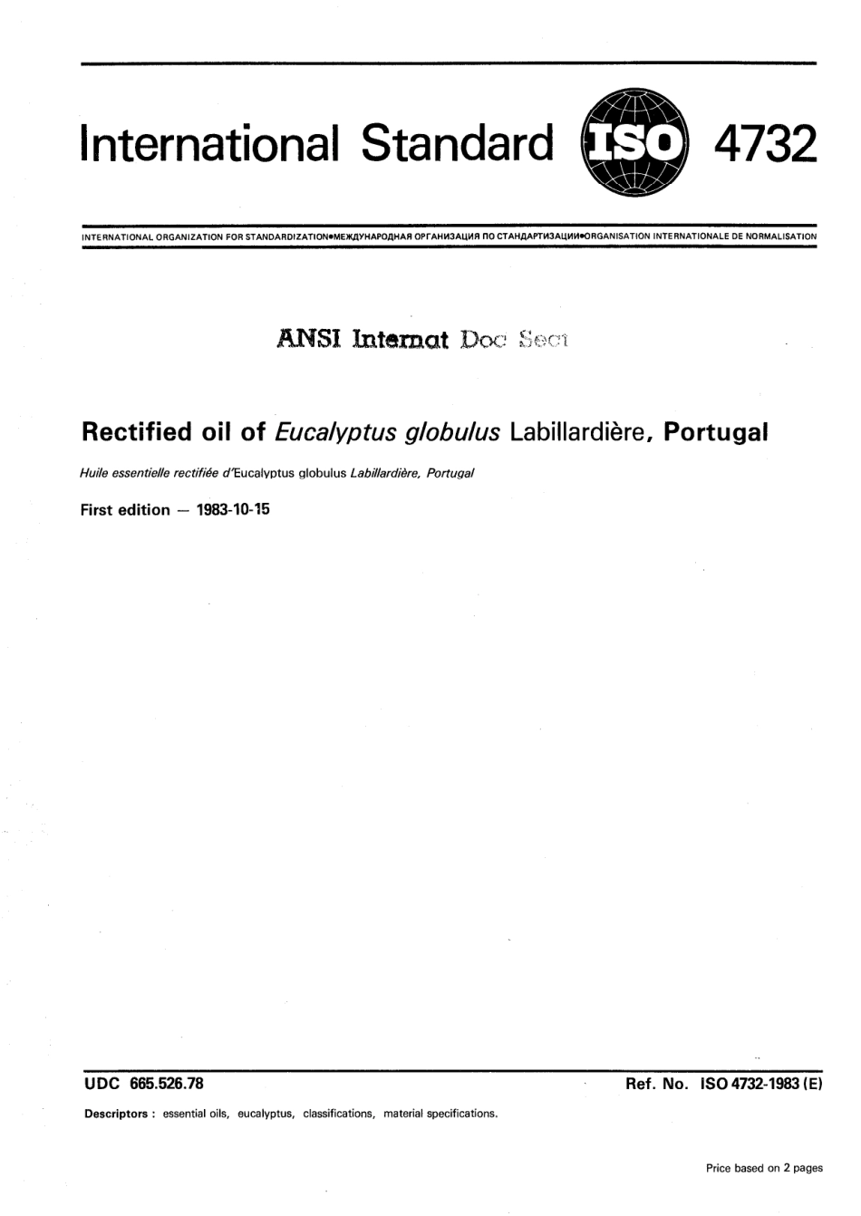 ISO 04732-1983 scan.pdf_第1页