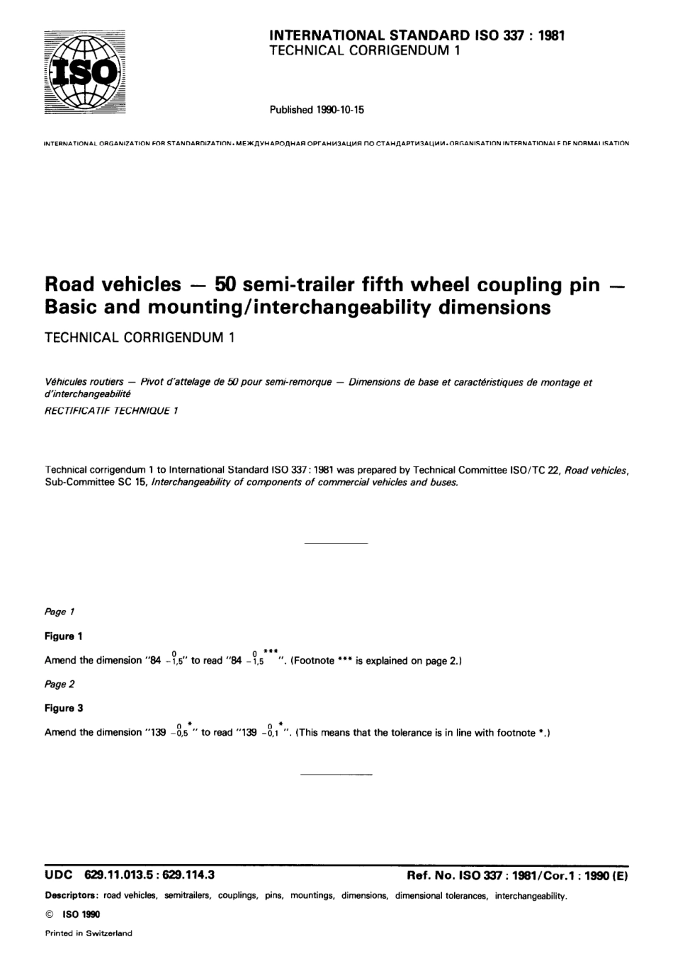 ISO 00337-1981 cor1-1990.pdf_第1页