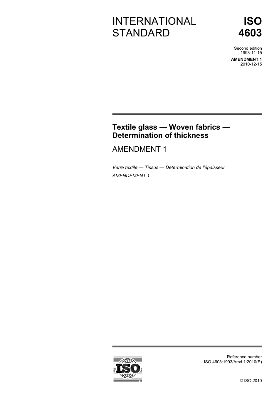 ISO 04603-1993 amd1-2010.pdf_第1页