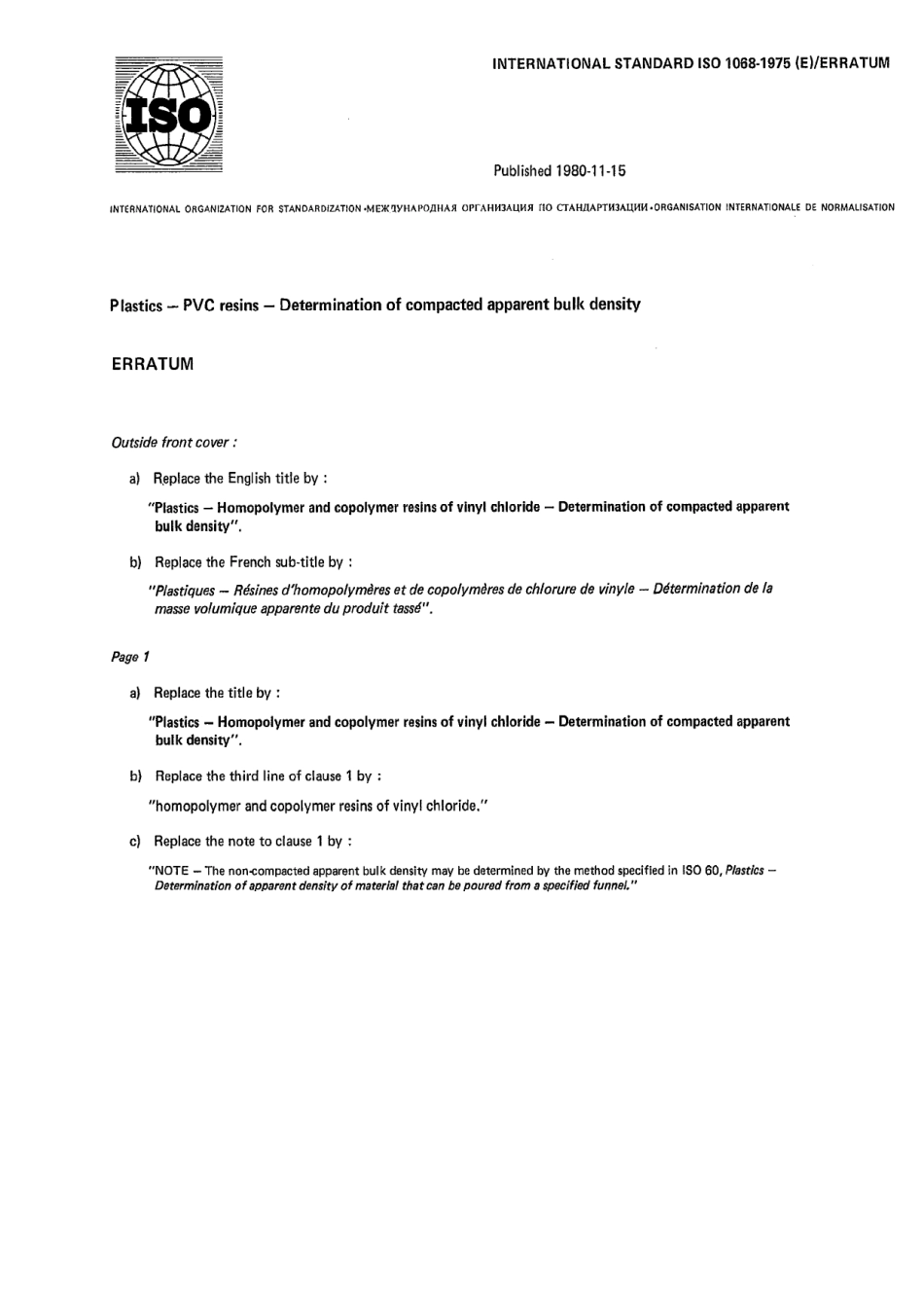 ISO 01068-1975 + errata 1980 scan.pdf_第1页