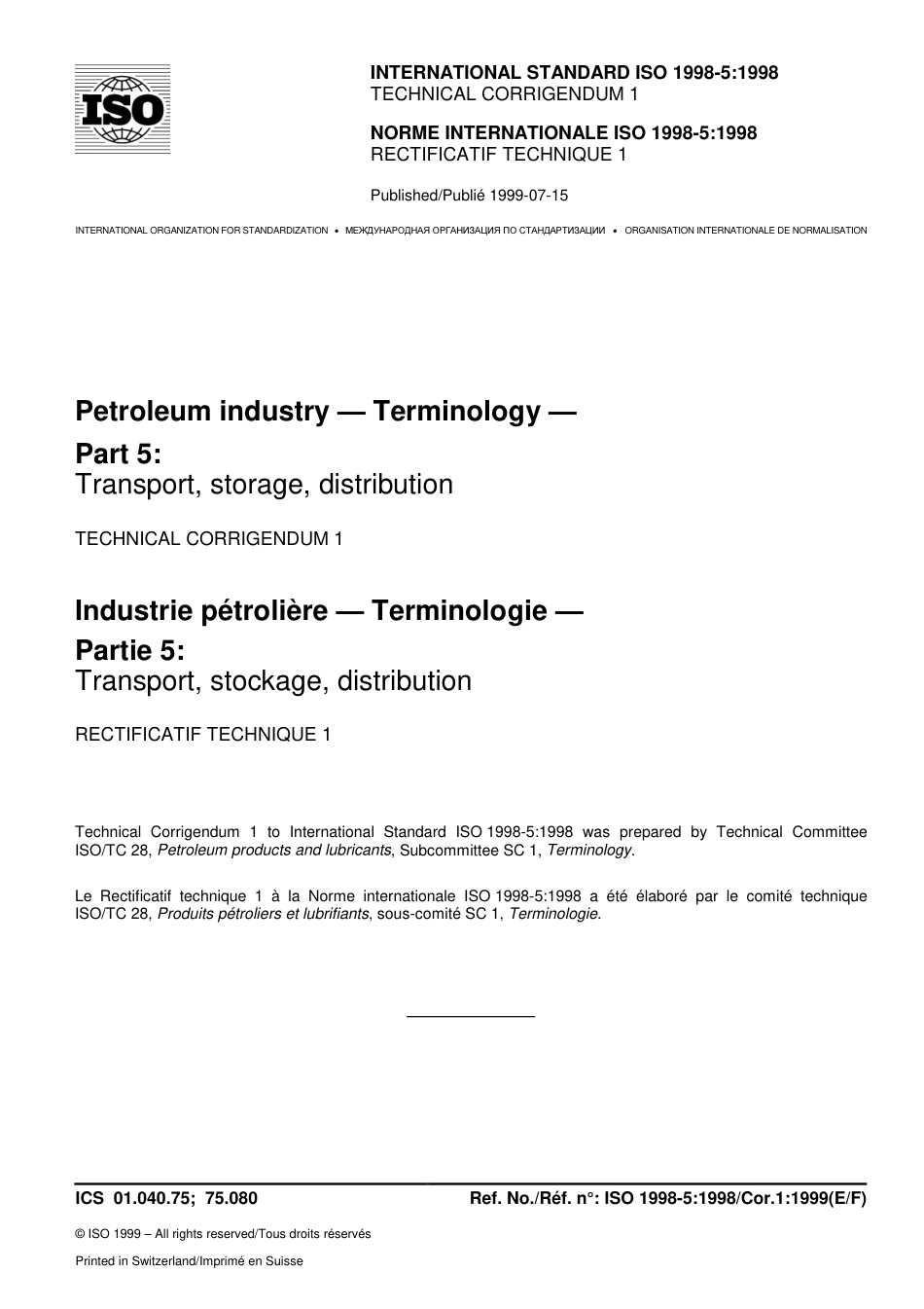 ISO 01998-5-1998 cor1-1999.pdf_第1页