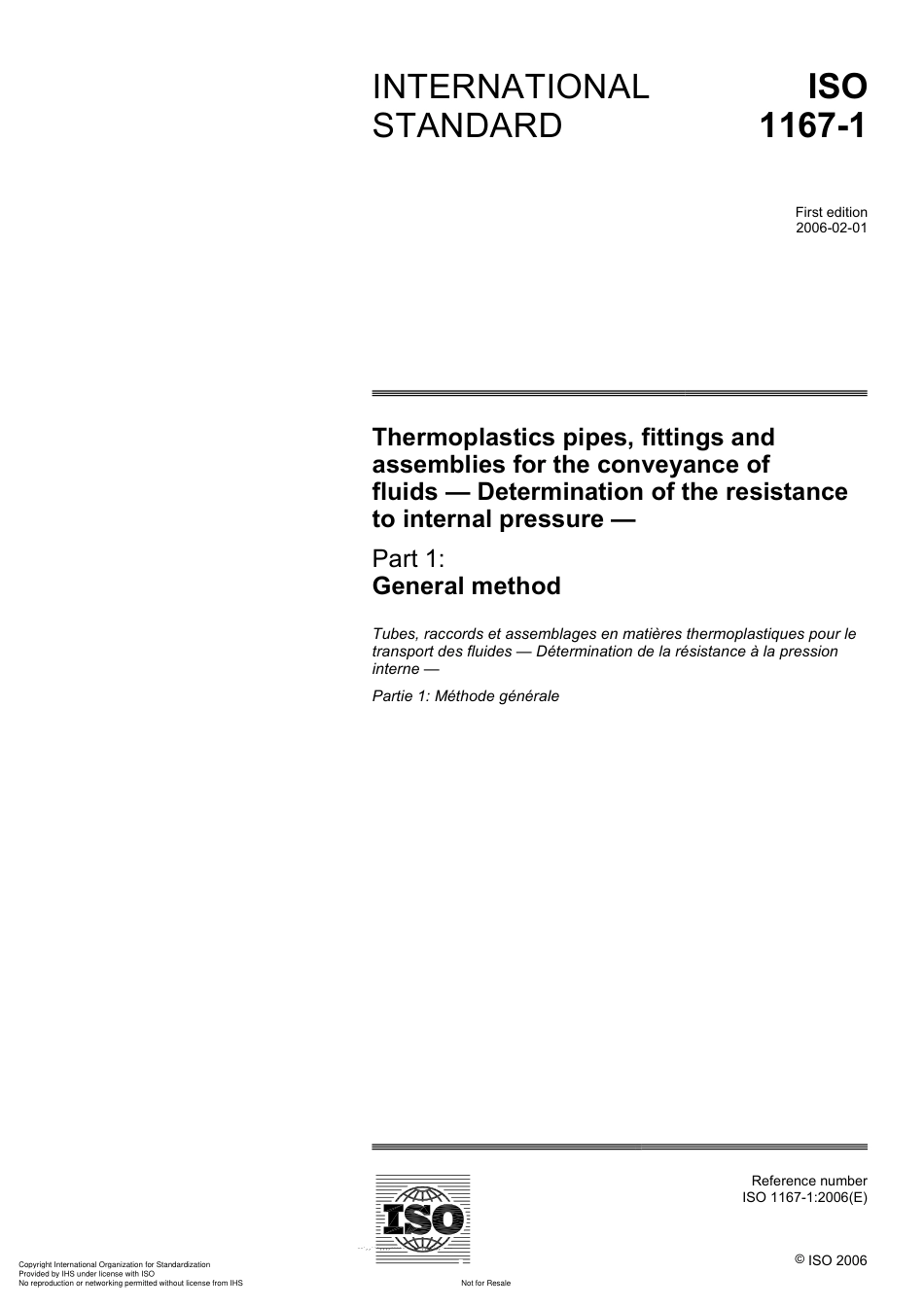 ISO 01167-1-2006.pdf_第1页