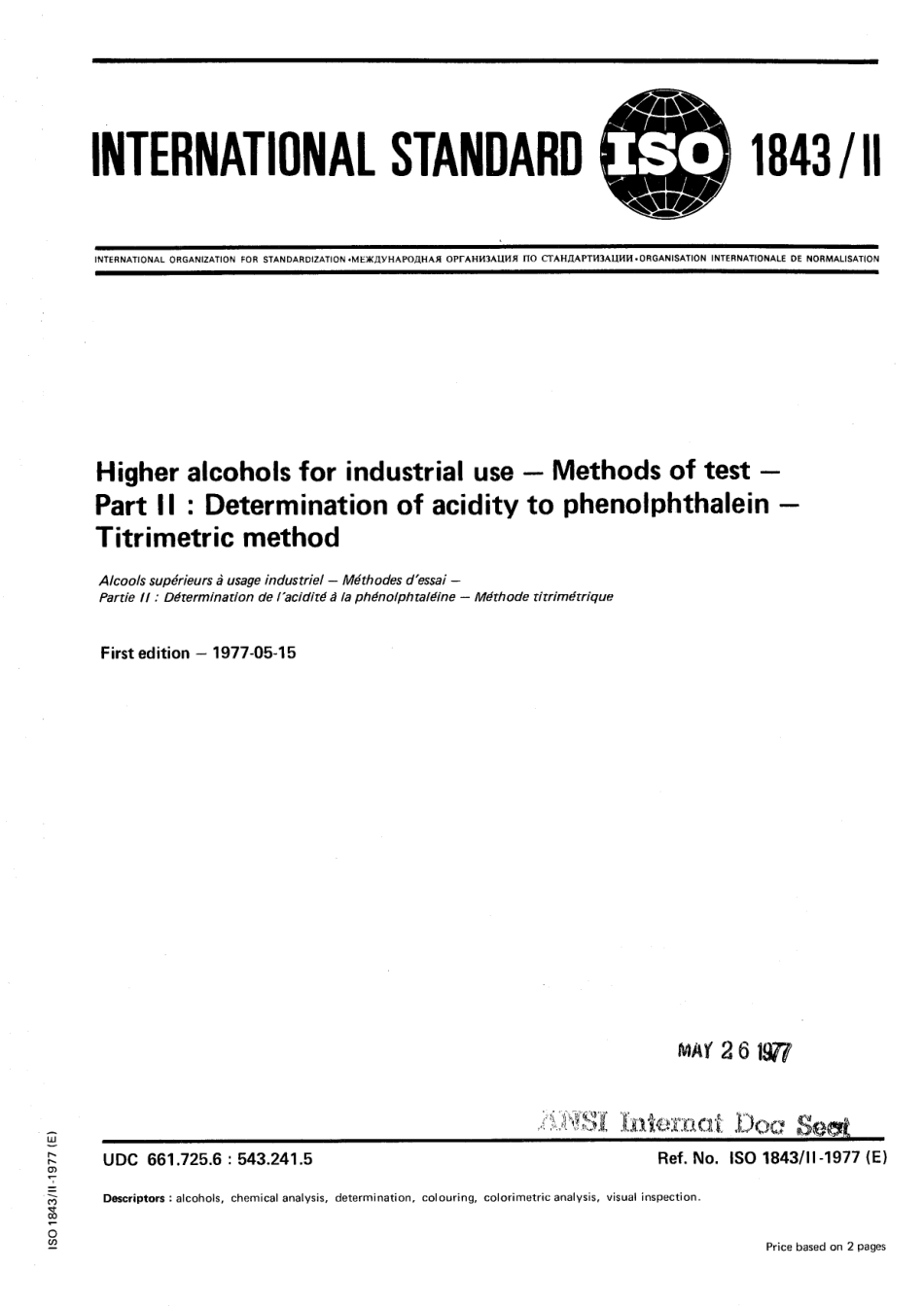ISO 01843-2-1977 scan.pdf_第1页