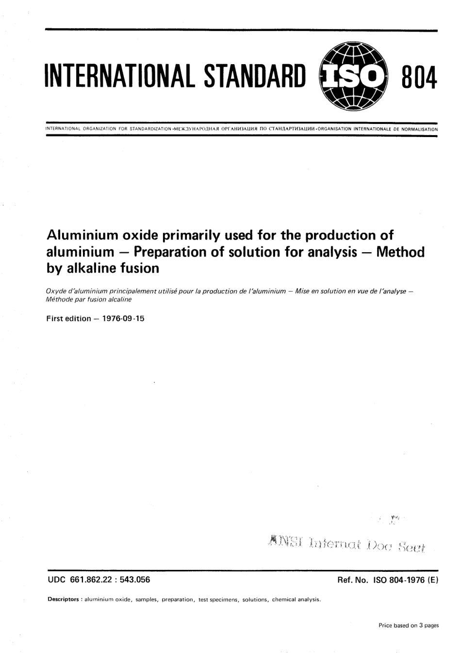 ISO 00804-1976 scan.pdf_第1页