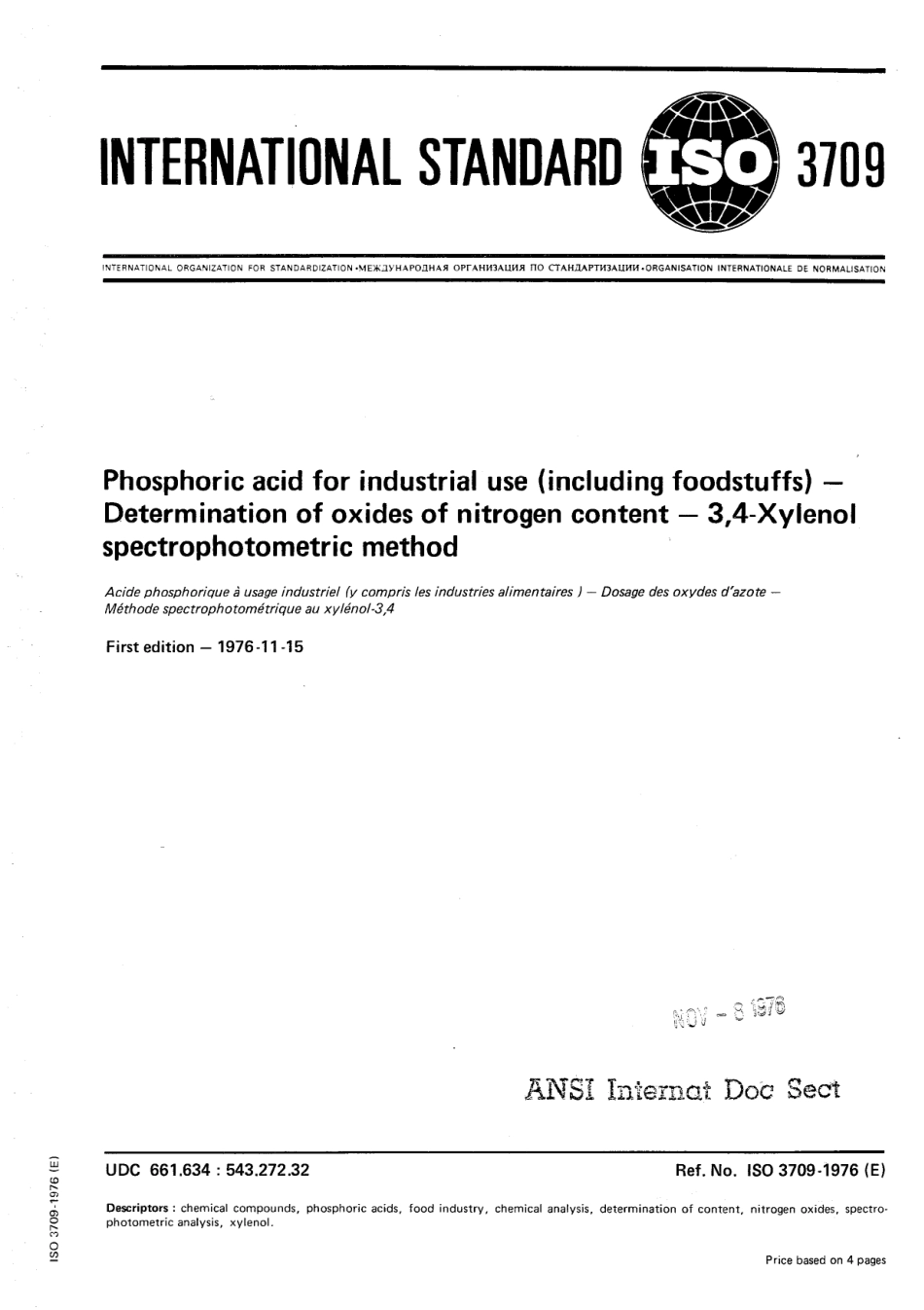 ISO 03709-1976 scan.pdf_第1页