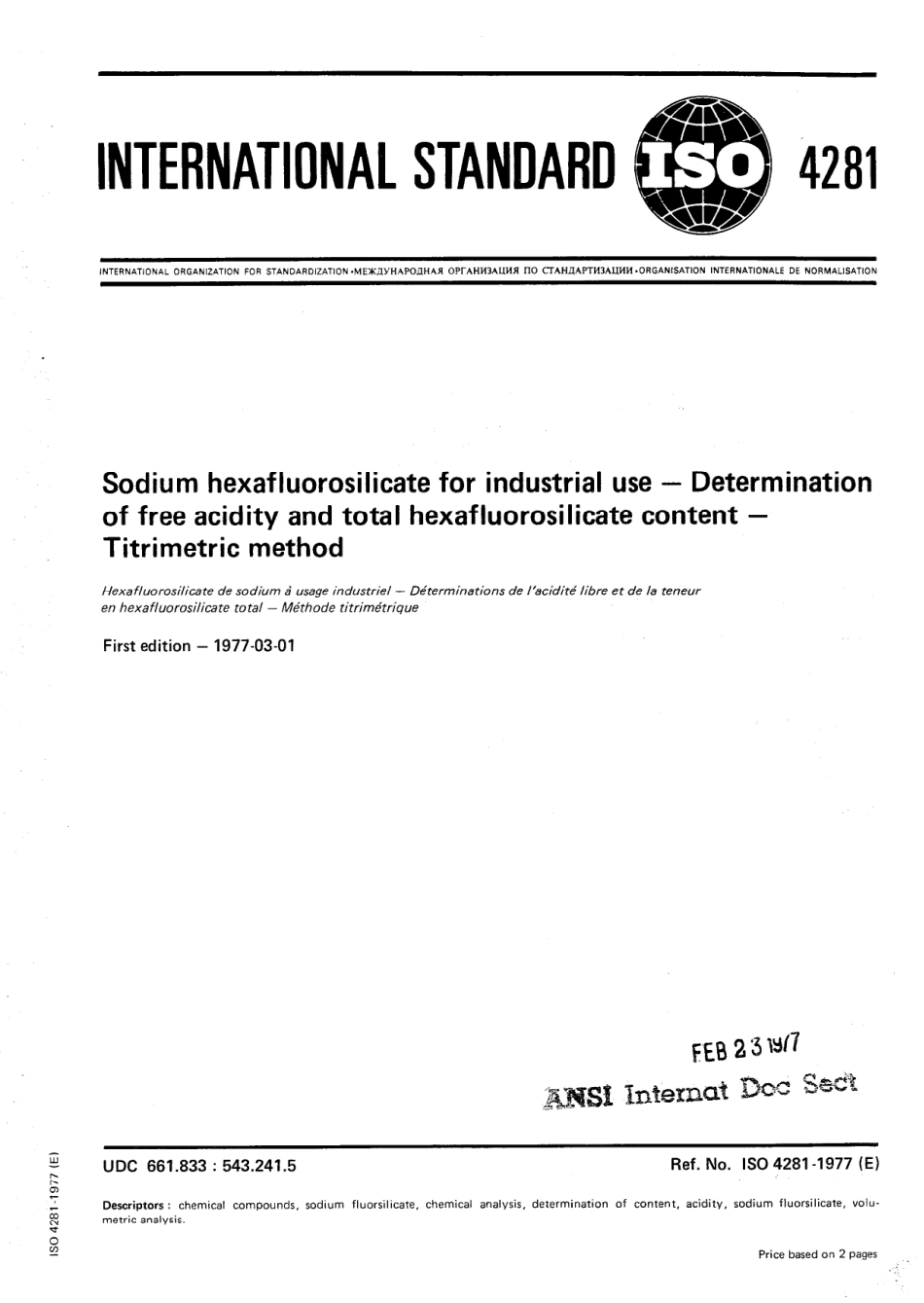 ISO 04281-1977 scan.pdf_第1页