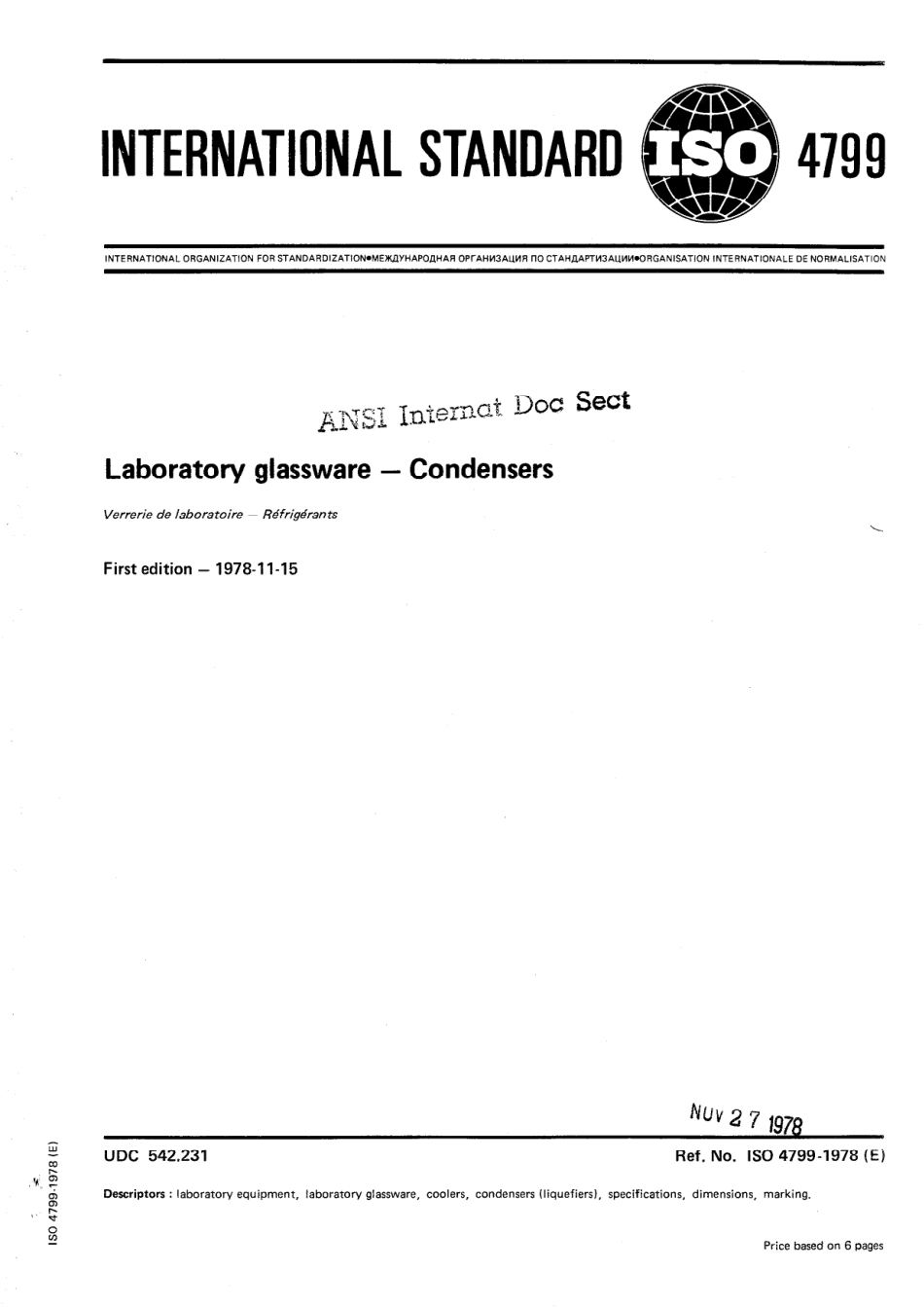 ISO 04799-1978 scan.pdf_第1页