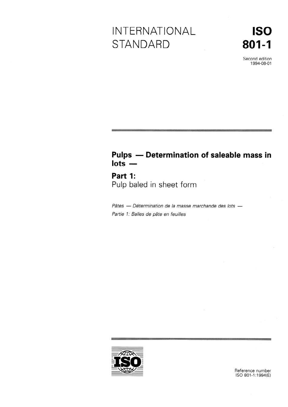 ISO 00801-1-1994 scan.pdf_第1页