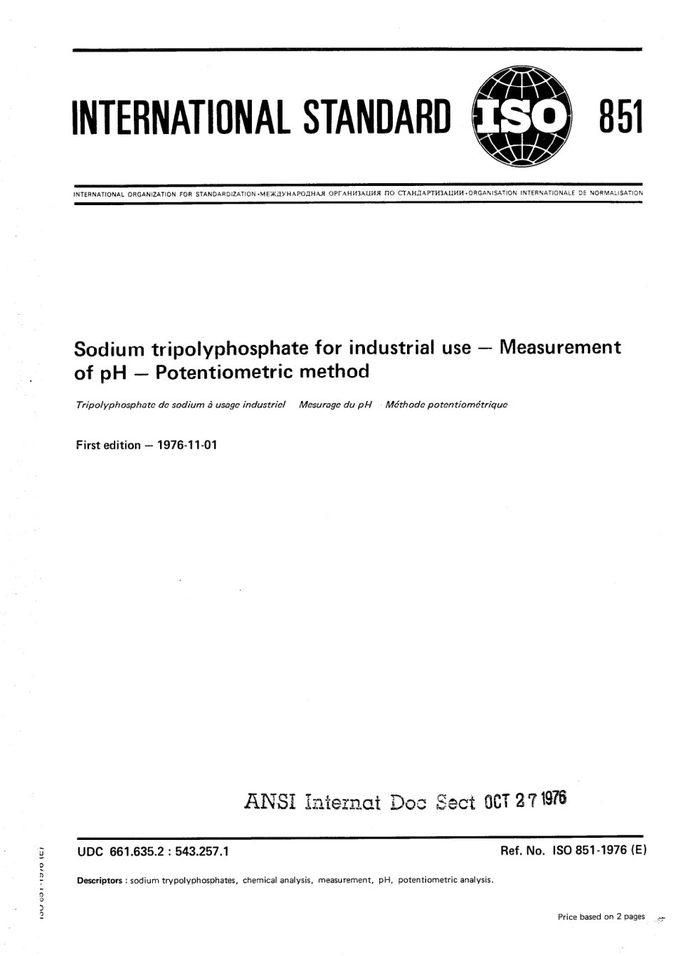 ISO 00851-1976 scan.pdf_第1页