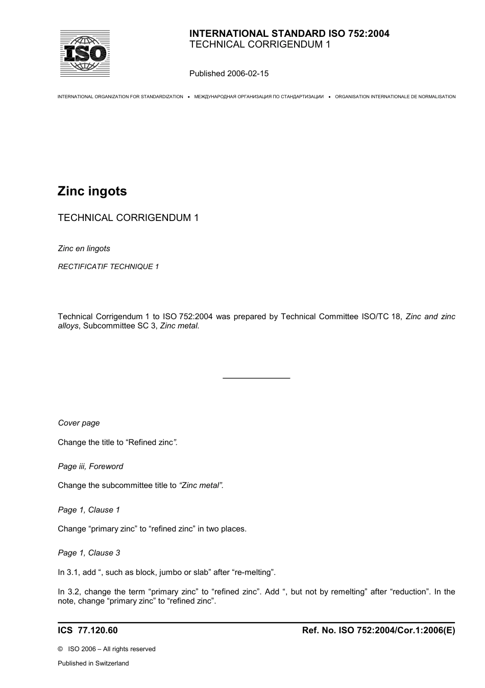ISO 00752-2004 cor1-2006.pdf_第1页