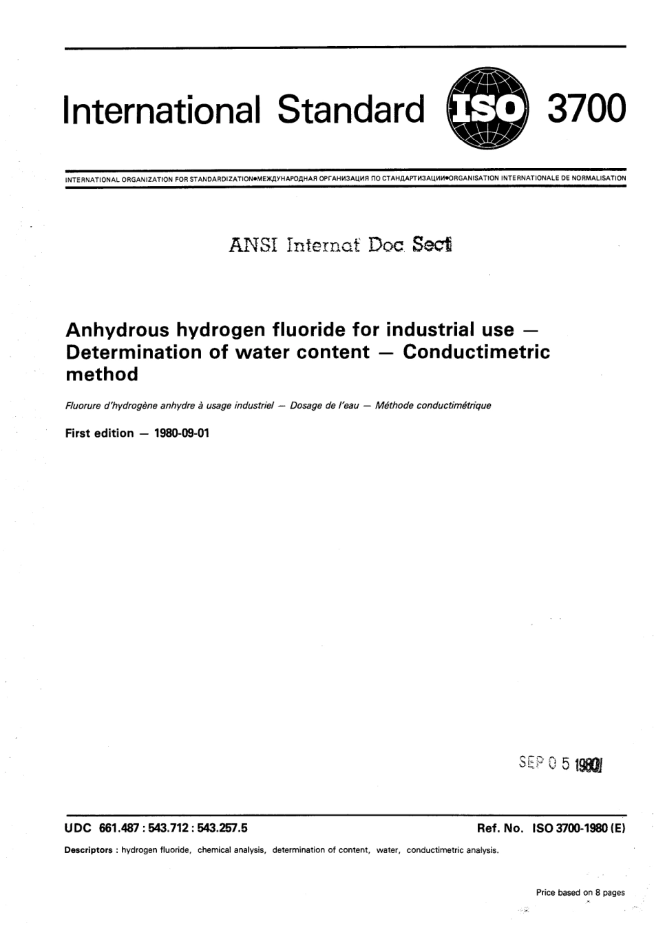 ISO 03700-1980 scan.pdf_第1页