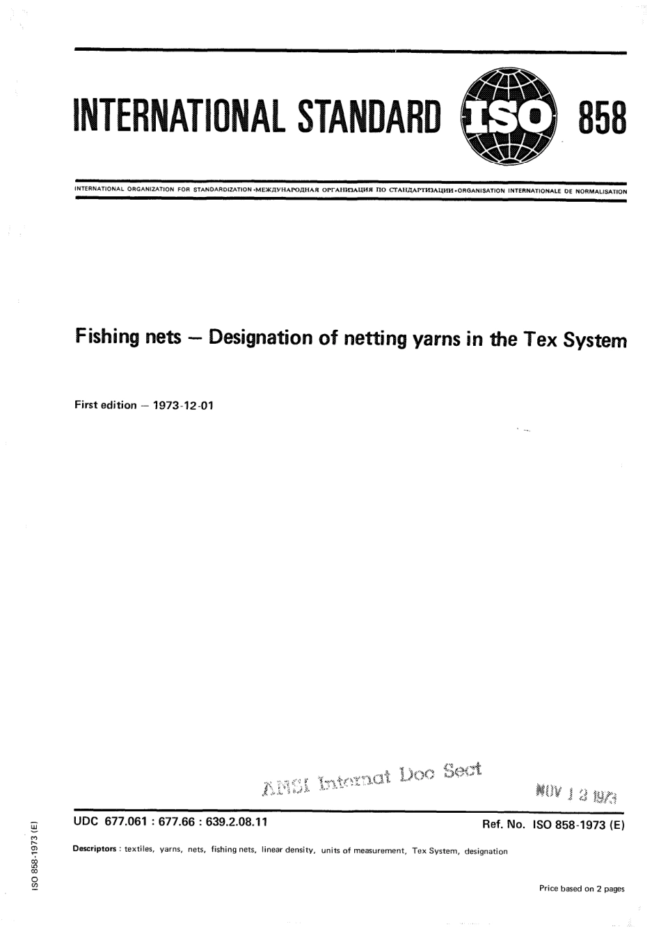 ISO 00858-1973 scan.pdf_第1页