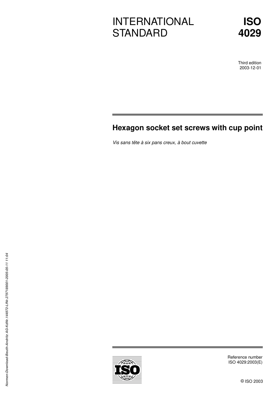 ISO 04029-2003.pdf_第1页