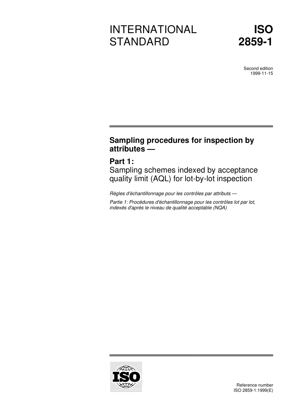 ISO 02859-1-1999.pdf_第1页