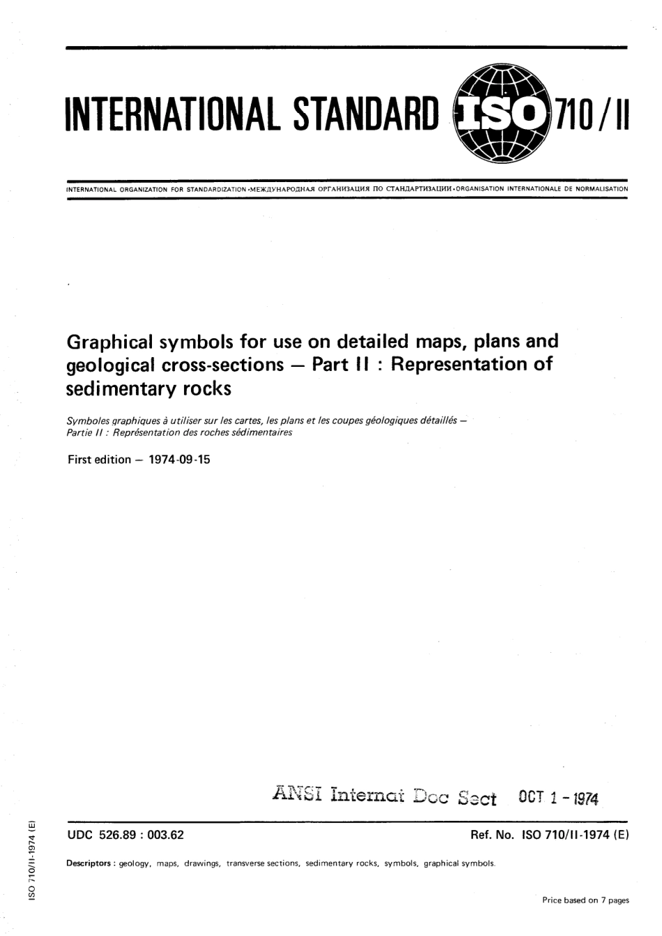 ISO 00710-2-1974 scan.pdf_第1页