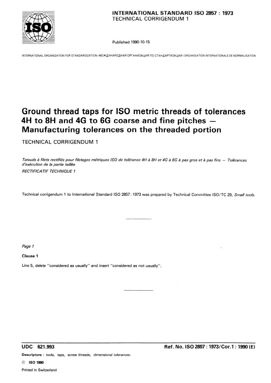 ISO 02857-1973 cor1-1990.pdf_第1页