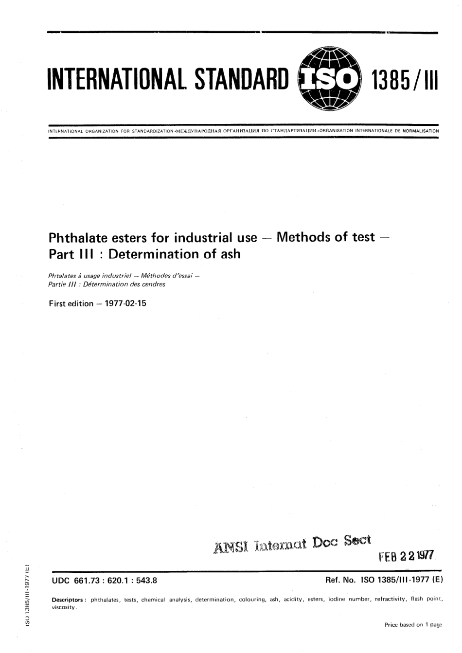 ISO 01385-3-1977 scan.pdf_第1页