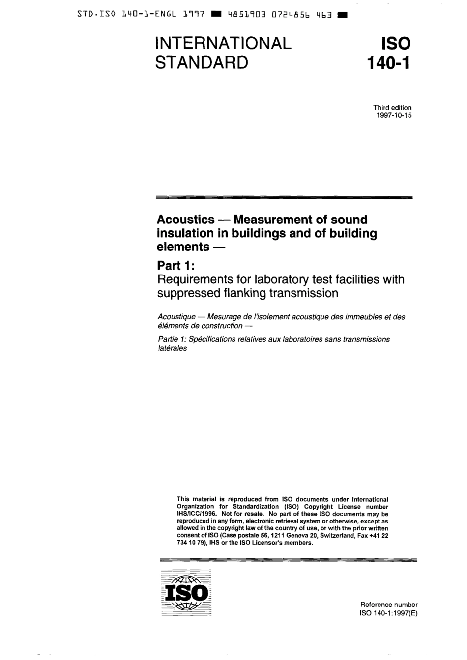 ISO 00140-1-1997 scan.pdf_第1页